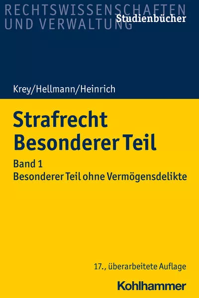 Cover: Strafrecht Besonderer Teil