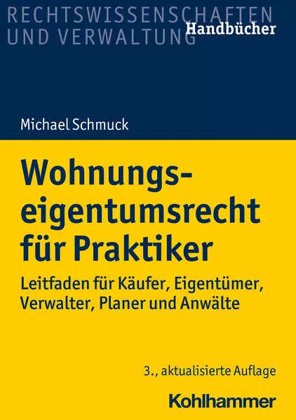 Cover: Wohnungseigentumsrecht für Praktiker