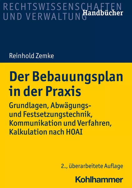 Cover: Der Bebauungsplan in der Praxis