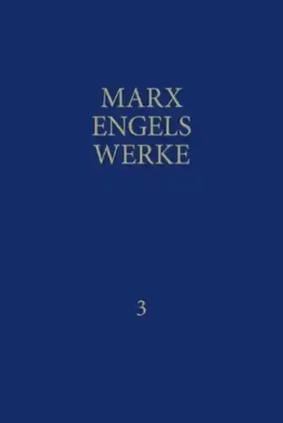 Cover: MEW / Marx-Engels-Werke Band 3