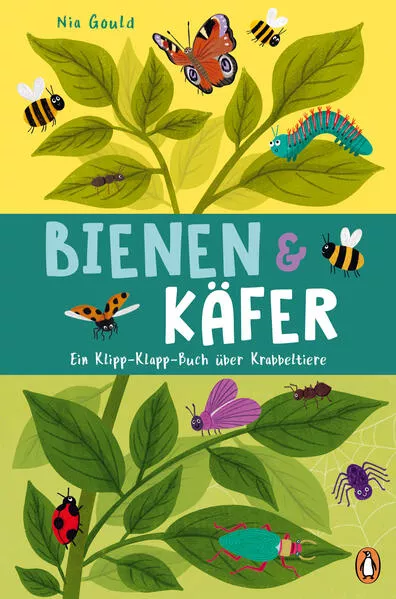 Bienen & Käfer – Ein Klipp-Klapp-Buch über Krabbeltiere