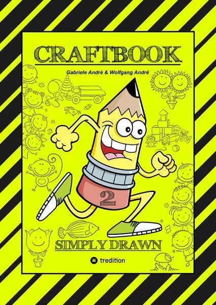 Cover: CRAFTBOOK - TIPPS & TRICKS ZUM HÄUSER & GEBÄUDE ZEICHNEN - TOLLE MOTIVE - MÄRCHENHÄUSER - BLUMEN - TIERE - RÄTSEL