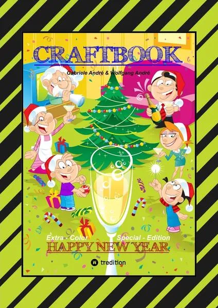 Cover: CRAFTBOOK - JUBILÄUMSAUSGABE - WEIHNACHTEN - WINTERSPORT MIT MINI & MANI - SILVESTER - KNIFFELIGE RÄTSEL - SPIEL