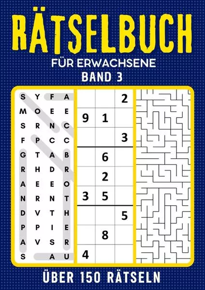 Rätselbuch für erwachsene - Band 3