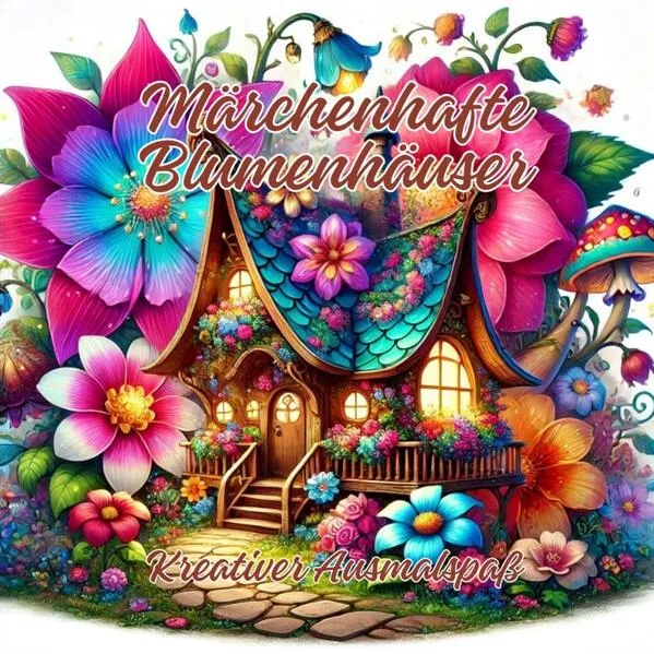 Märchenhafte Blumenhäuser