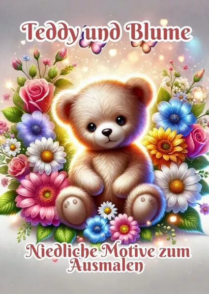 Teddy und Blume