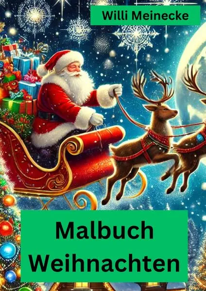 Malbuch Weihnachten