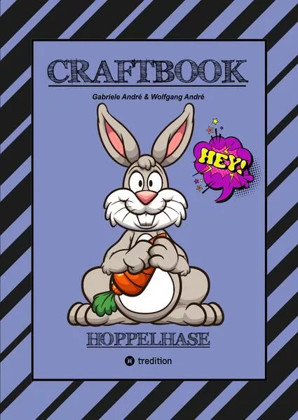 CRAFTBOOK - 100 BLATT LUSTIGE HASEN - NIEDLICHE AUSMALMOTIVE - ZEICHENTRAINING - KNIFFLIGE RÄTSEL UND AUFGABEN - OSTERHASEN - HOPPELHASEN