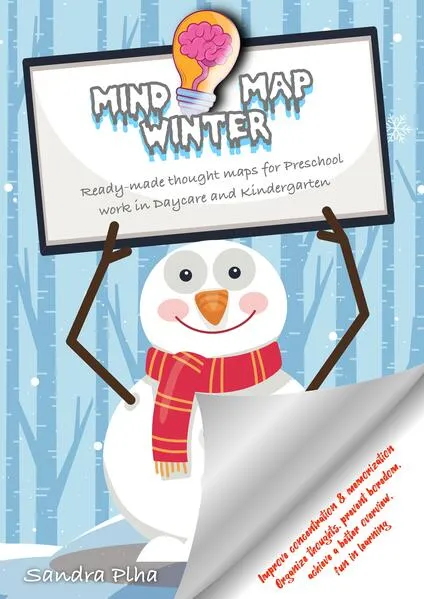 KitaFix-Mindmap Winter (Ready-made thought maps for Preschool work in Daycare and Kindergarten)