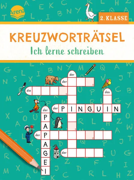 Kreuzworträtsel. Ich lerne schreiben (2. Klasse)