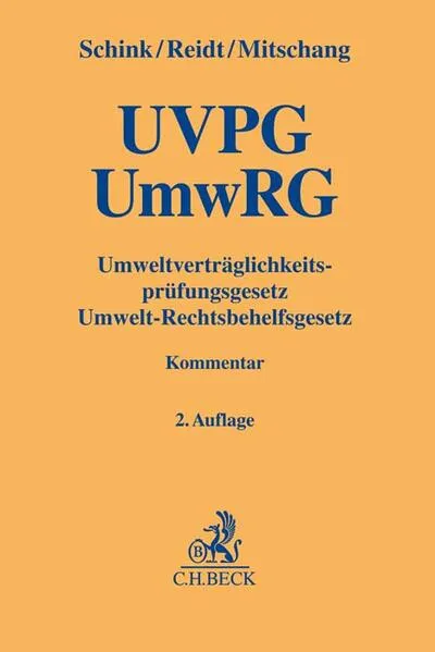 Cover: Umweltverträglichkeitsprüfungsgesetz / Umwelt-Rechtsbehelfsgesetz