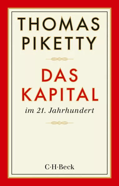 Cover: Das Kapital im 21. Jahrhundert