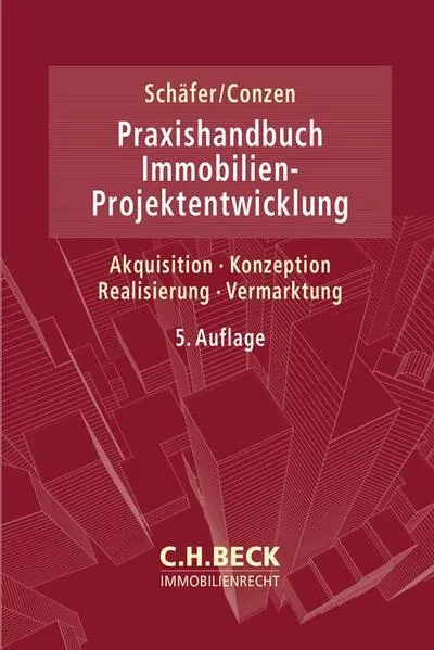 Cover: Praxishandbuch der Immobilien-Projektentwicklung