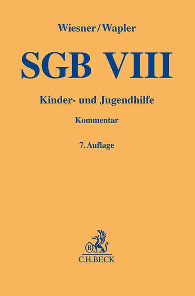Cover: Gelbe Erläuterungsbücher / SGB VIII