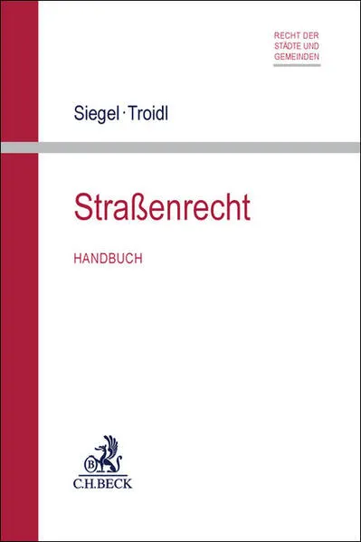 Cover: Straßenrecht