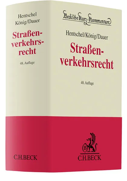 Cover: Straßenverkehrsrecht