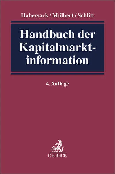 Handbuch der Kapitalmarktinformation