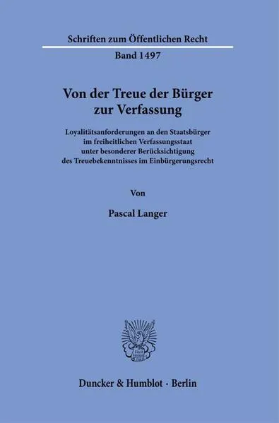 Von der Treue der Bürger zur Verfassung.