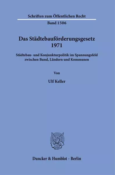Das Städtebauförderungsgesetz 1971.
