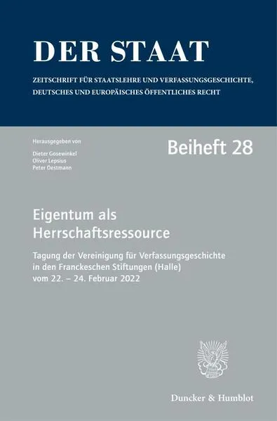 Eigentum als Herrschaftsressource