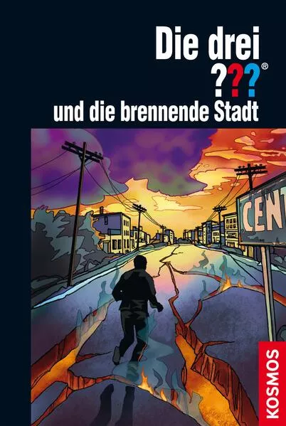 Cover: Die drei ??? und die brennende Stadt (drei Fragezeichen)