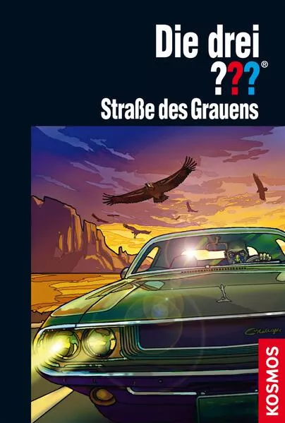 Cover: Die drei ??? Straße des Grauens (drei Fragezeichen)
