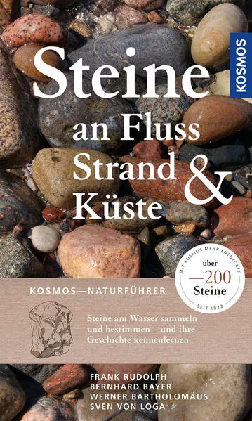 Steine an Fluss, Strand und Küste