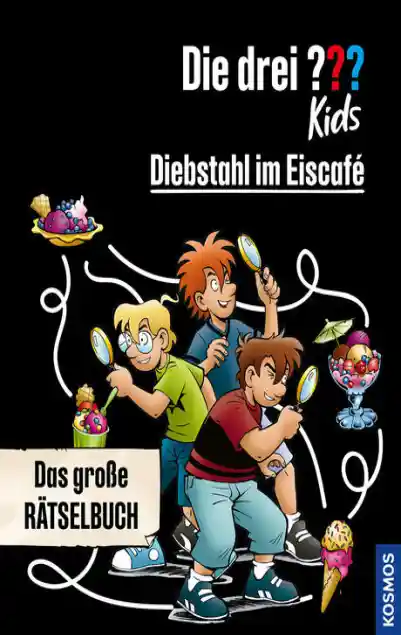 Cover: Die drei ??? Kids, Diebstahl im Eiscafé