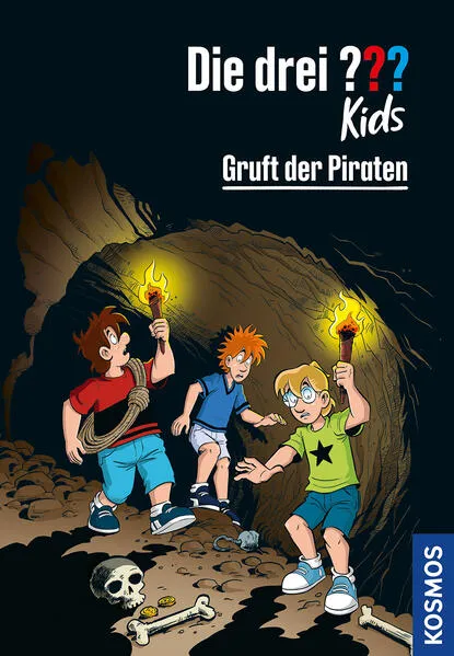 Cover: Die drei ??? Kids, 7, Gruft der Piraten