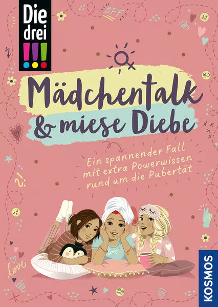 Cover: Die drei !!!, Mädchentalk & miese Diebe