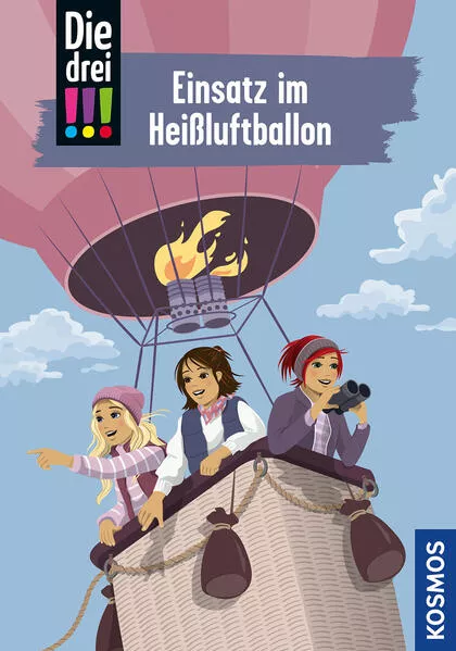 Cover: Die drei !!!, 112, Einsatz im Heißluftballon