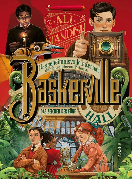 Cover: Baskerville Hall - Das geheimnisvolle Internat der besonderen Talente: Das Zeichen der Fünf