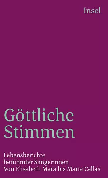 Cover: Göttliche Stimmen