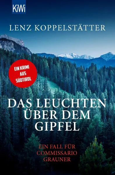 Das Leuchten über dem Gipfel