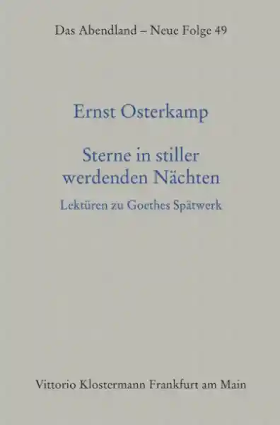 Sterne in stiller werdenden Nächten