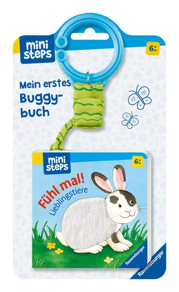 Cover: Mein erstes Buggybuch: Fühl mal! Lieblingstiere