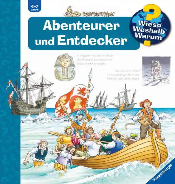 Cover: Wieso? Weshalb? Warum?, Band 70: Abenteurer und Entdecker
