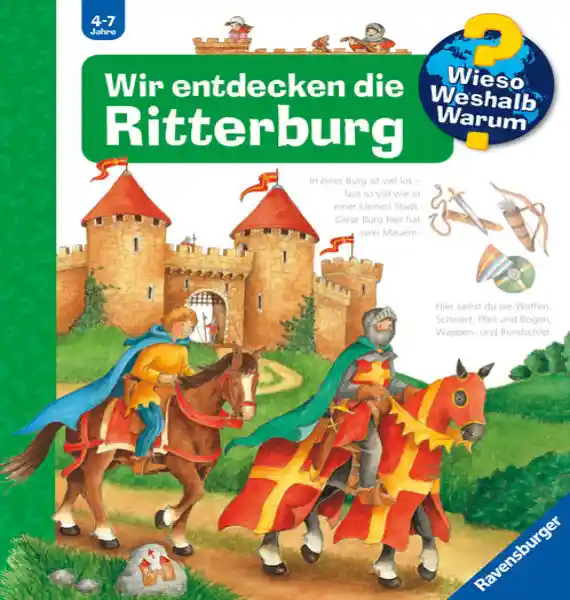 Cover: Wieso? Weshalb? Warum?, Band 11: Wir entdecken die Ritterburg