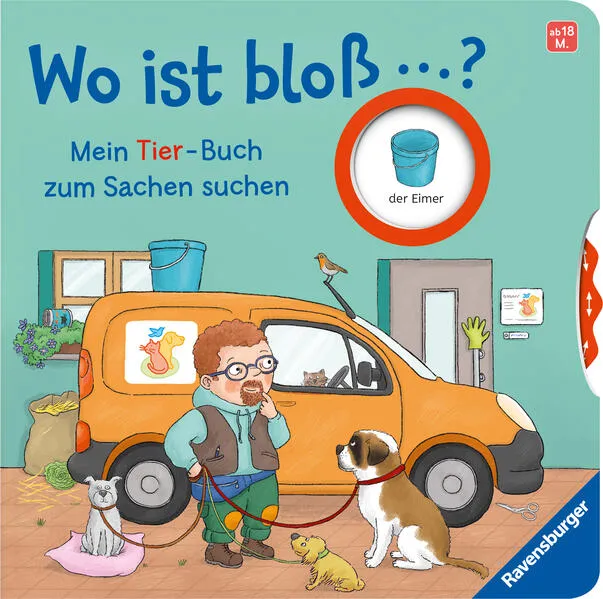 Wo ist bloß …? - Mein Tier-Buch zum Sachen suchen