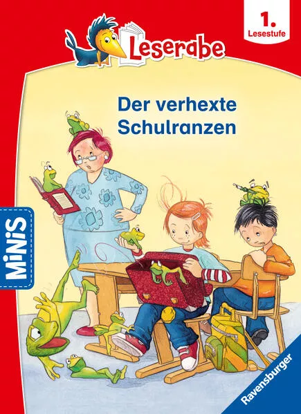 Ravensburger Minis: Leserabe Schulgeschichten, 1. Lesestufe - Der verhexte Schulranzen