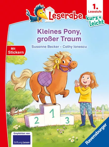 Cover: Leserabe 1. Lesestufe Kurz und leicht - Kleines Pony, großer Traum