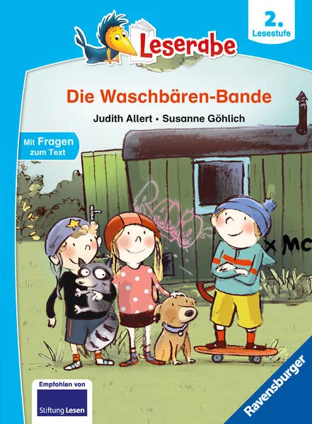 Cover: Leserabe 2. Lesestufe - Die Waschbären-Bande