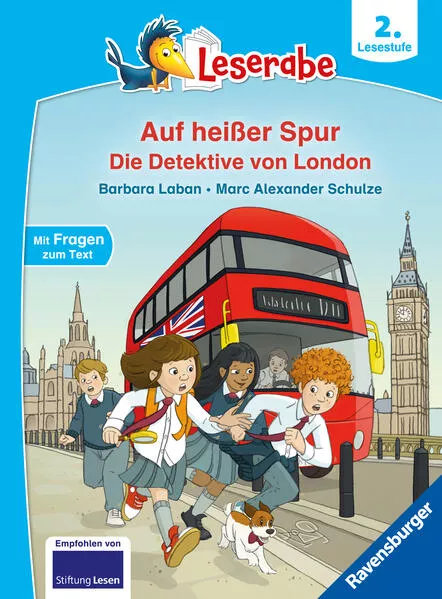 Cover: Leserabe 2. Lesestufe - Auf heißer Spur - Die Detektive von London
