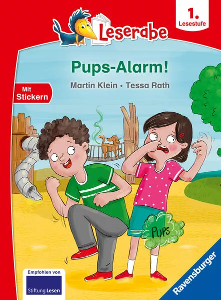 Cover: Leserabe 1. Lesestufe - Pups-Alarm!