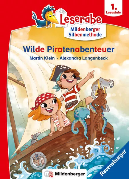 Cover: Leserabe mit Mildenberger Silbenmethode - Wilde Piratenabenteuer