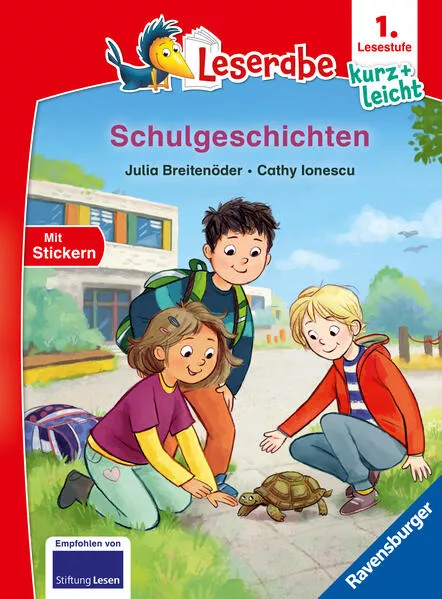 Cover: Leserabe 1. Lesestufe Kurz und leicht - Schulgeschichten
