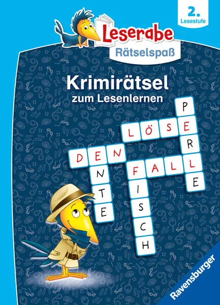 Cover: Ravensburger Leserabe Rätselspaß - Krimirätsel zum Lesenlernen ab 7 Jahren - 2. Lesestufe