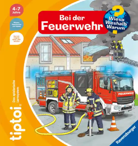 Cover: tiptoi® Wieso? Weshalb? Warum? Bei der Feuerwehr