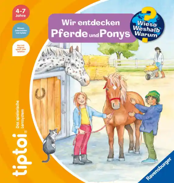 Cover: tiptoi® Wieso? Weshalb? Warum? Wir entdecken Pferde und Ponys