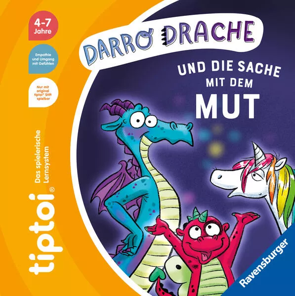 Cover: tiptoi® Darro Drache und die Sache mit dem Mut